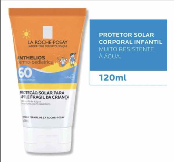 ANTHELIOS AIRLICIUM DERMOPEDIATRICS PROTETOR SOLAR INFANTIL FPS60 120ML - Image 2