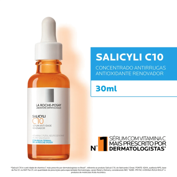 La Roche-Posay Salicyli C10 - Redutor de Linhas 30ml - Image 3