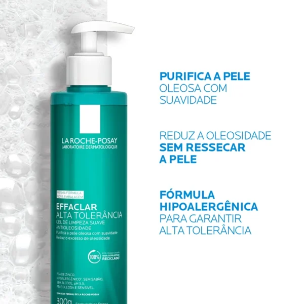 La Roche-Posay Effaclar Alta Tolerância - Sabonete Facial 300g - Image 4