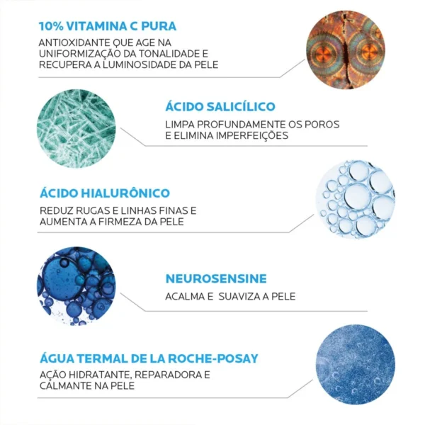 La Roche-Posay Pure Vitamin C10 - Sérum Facial 30ml - Image 4