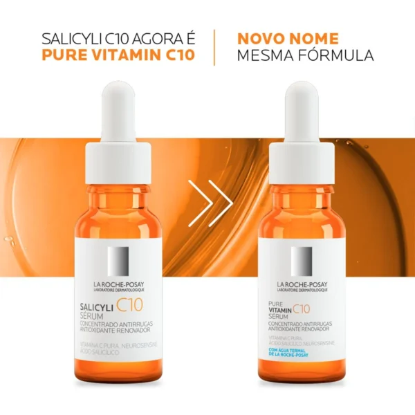 La Roche-Posay Pure Vitamin C10 - Sérum Facial 30ml - Image 2