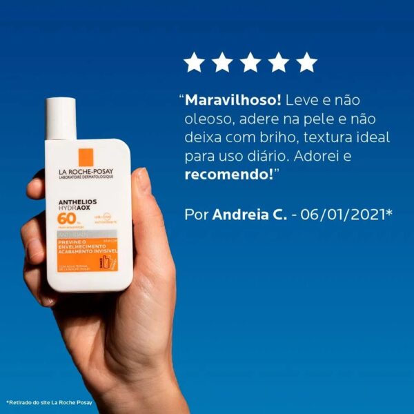La Roche-Posay Anthelios Hydraox FPS60 - Protetor Solar 50ml - Image 4